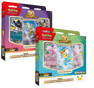 Immagine di Pokémon 30° Anniversario - Mazzo Lotte Umbreonex & Espeon-ex