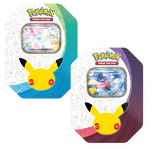Immagine di Pokémon 30° Anniversario - Tin da Collezione Sylveon-ex & Greninja-ex