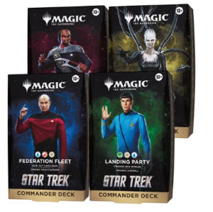 Immagine di MTG - STAR TREK - COMMANDER DECK (4 MAZZI) - ENG