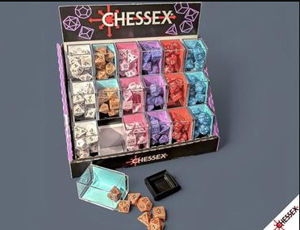 Immagine di BOX 7 DADI SPECKLED